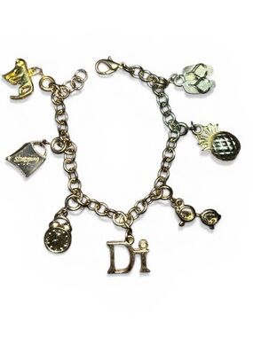 Diamonds International VTG Caribbean Charm Bracelet